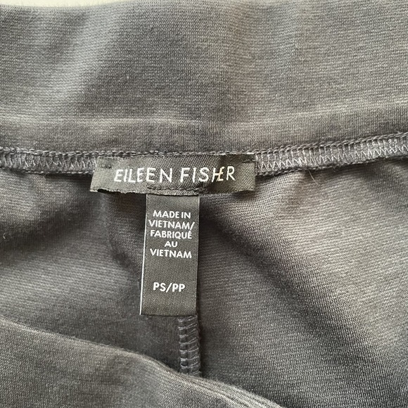 Eileen Fisher Straight Leg Trouser Pants Gray Size S Petite Capsule Basic Career - Picture 3 of 7